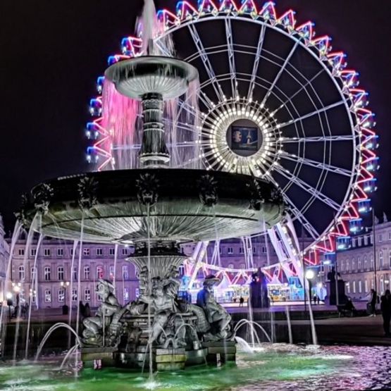 Riesenrad auf dem Schlossplatz