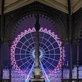 Riesenrad auf dem Schlossplatz