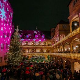 Inner courtyard of the "Alte Schloss"